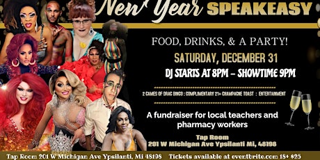 NYE  Spectacular for Local Small Businesses's, Teachers, Pharmacy Workers