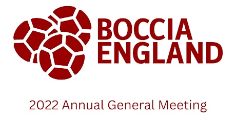 2022 Boccia England Annual General Meeting primary image