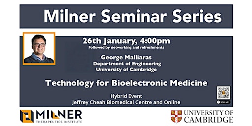 Milner Seminar Series -  January 2023 (Hybrid Event)