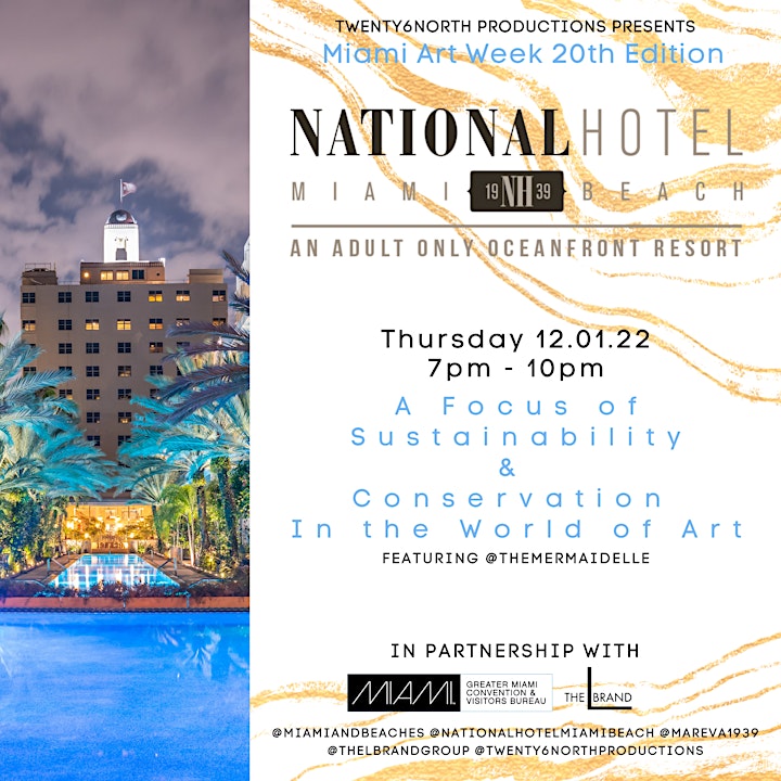 Celebrate Miami Art Week's 20th Anniversary at The National Hotel image