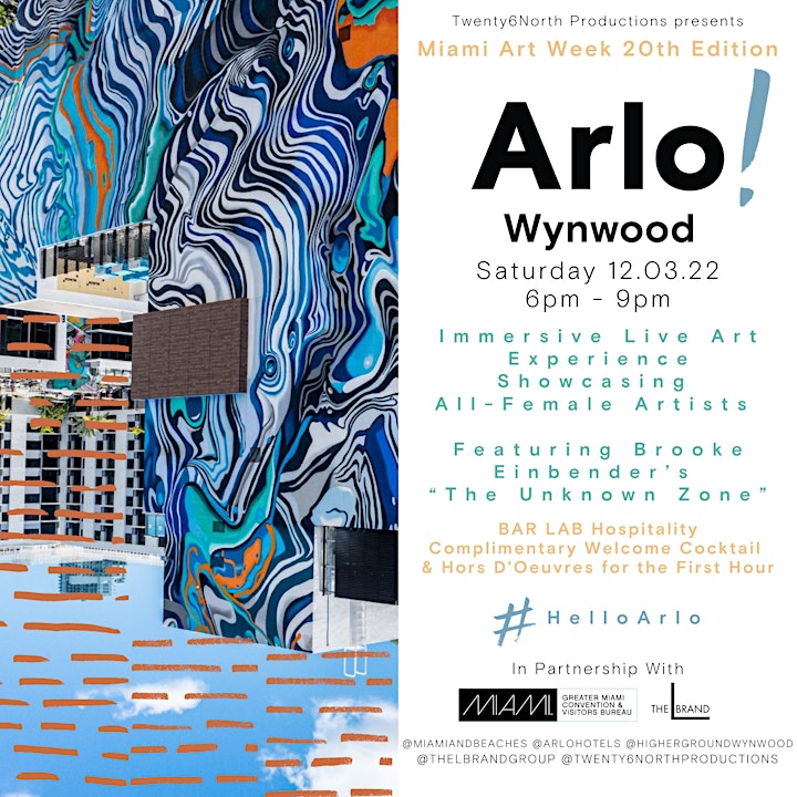 Immersive Live Art Experience featuring All-Female Artists #HelloArlo image