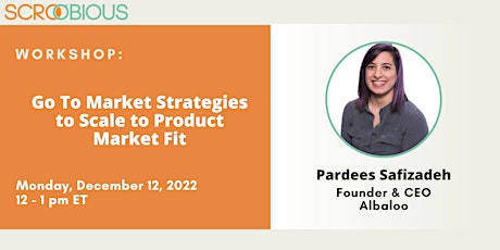 Go To Market Strategies to Scale to Product Market Fit
