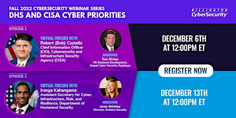 Cybersecurity Fall Webinar Series