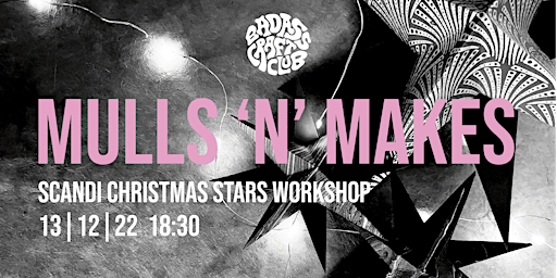 Scandinavian Christmas Stars Workshop