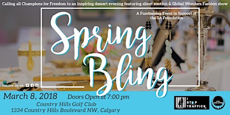 SA Foundation Spring Bling Fundraiser 2018 primary image