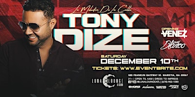 Tony Dize Live in Concert