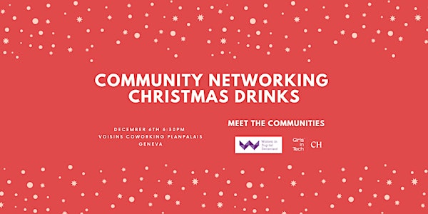Community Networking Christmas Drinks