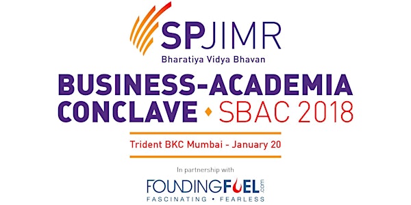 SPJIMR Business-Academia Conclave—SBAC 2018