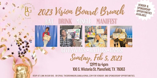 Vision Board Brunch and Vibes!!!