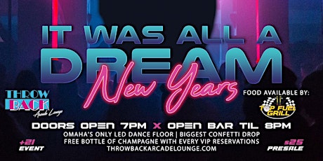 "It Was All a Dream" New Year's Eve Party