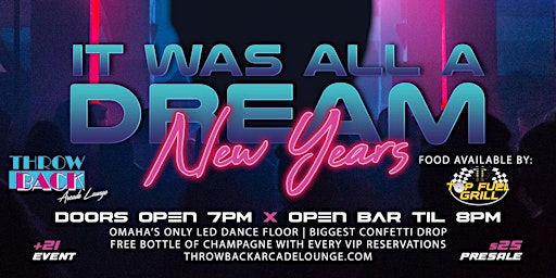 "It Was All a Dream" New Year's Eve Party