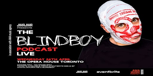 The Blindboy Live PODCAST Show @ Opera House, Toronto