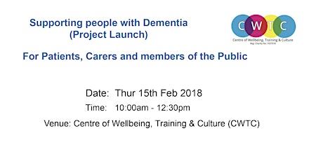 Supporting People with Dementia Launch primary image