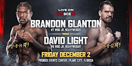 Brandon Glanton vs. David Light