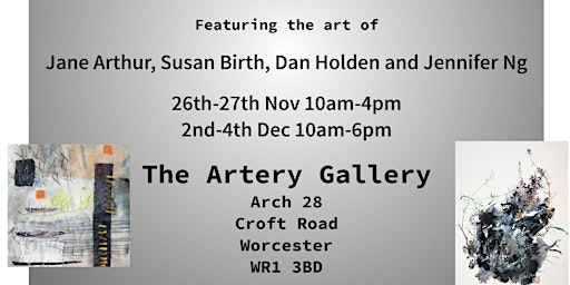 Yew Trees Artist Studios Contemporary Art Exhibition Arch 28 WR1 Free Entry