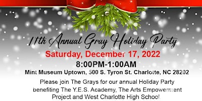 The Gray Annual  Holiday Party 2022