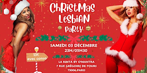 Christmas Lesbian Party // Soirée Lesbienne Paris