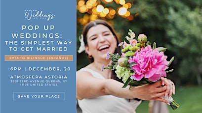 Pop-up Weddings:  The simplest way to get married