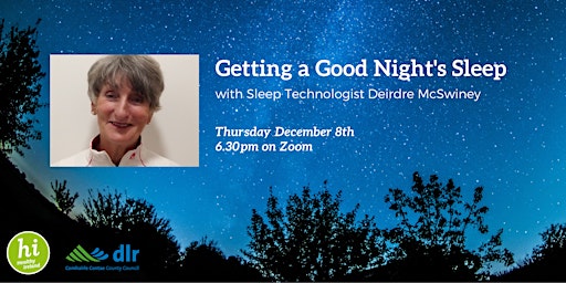How to Get a Good Night's Sleep with Sleep Technologist Deirdre McSwiney