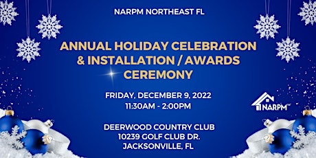 Annual Holiday Celebration and Installation / Awards Ceremony