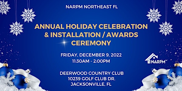 Annual Holiday Celebration and Installation / Awards Ceremony