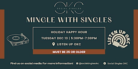 Mingle with Singles: Holiday Happy Hour