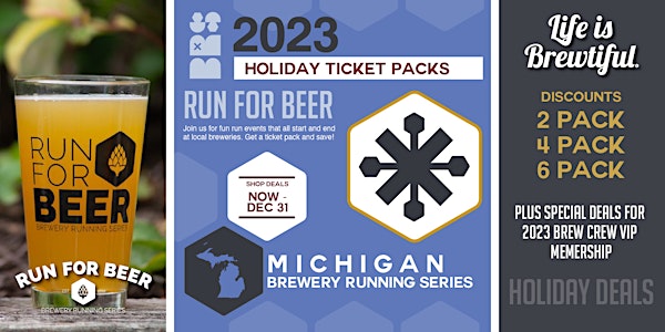 Holiday Pack of Events - 2023 MI Brewery Running Series