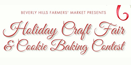 Holiday Craft Fair & Cookie Baking Contest