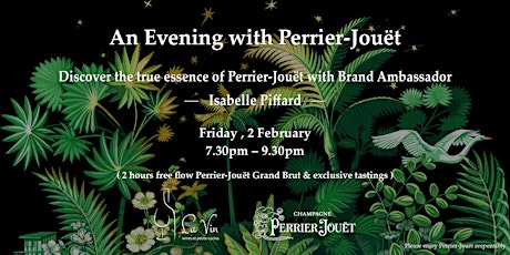 An Evening with Perrier-Jouët - 2 Hours Free Flow primary image