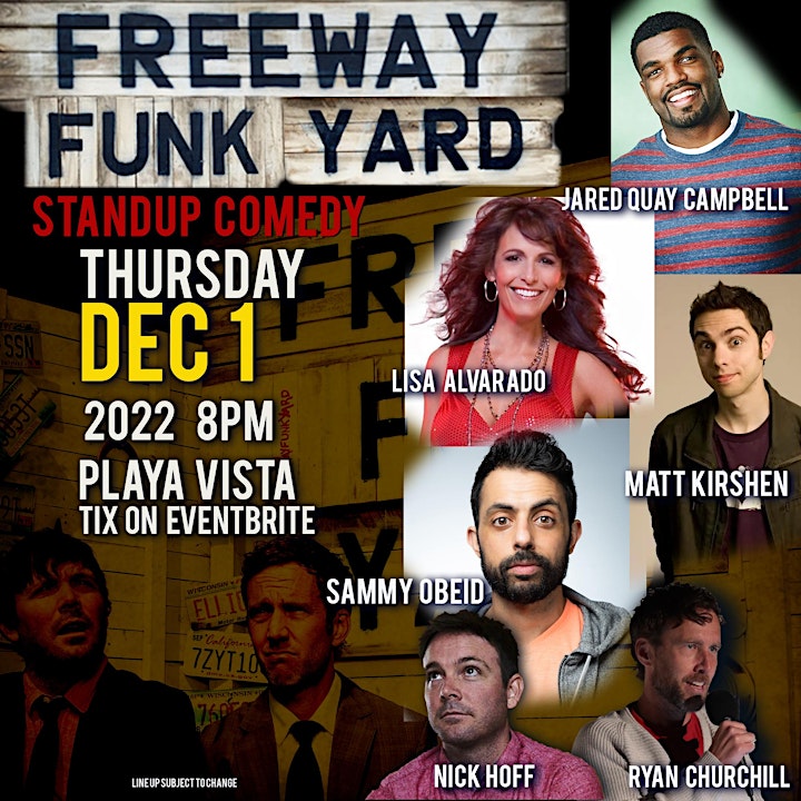 Freeway Funk Yard  Standup Comedy - Dec 1 image