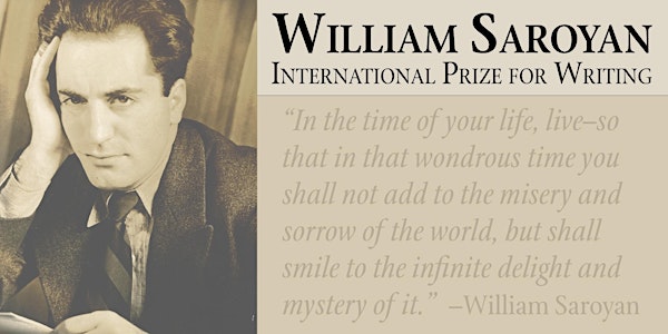 2024 William Saroyan International Prize for Writing