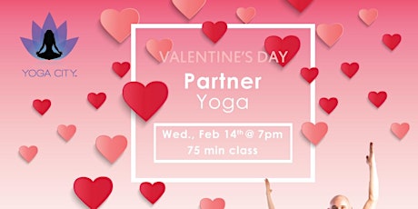 Valentine's Day Partner Yoga primary image