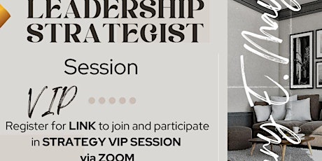 VIP Leadership Strategist Chat