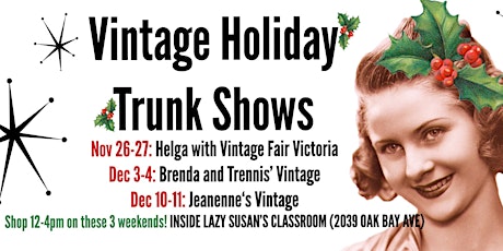 Pop-Up Vintage Holiday Trunk Shows