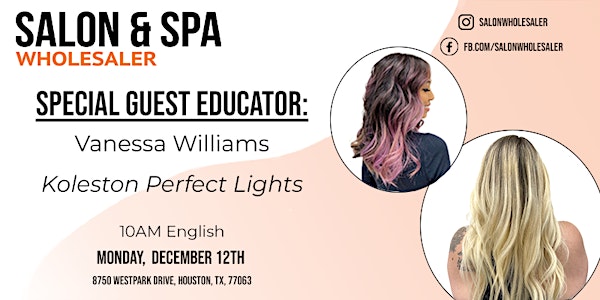 Special Guest Educator: Vanessa Williams