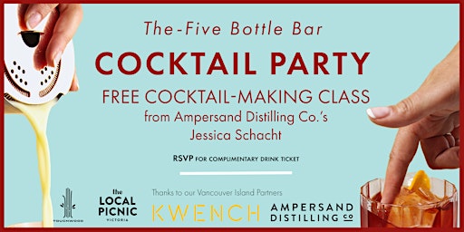 The Five-Bottle Bar Cocktail Party