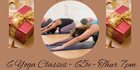 Yoga Gift Voucher - 6 classes in Ballylanders - 19th Jan to 23rd Feb 2023 primary image
