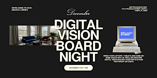 Digital Vision Board Night