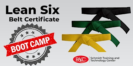 Imagem principal do evento LEAN-SIX Belt Certificate Boot Camp