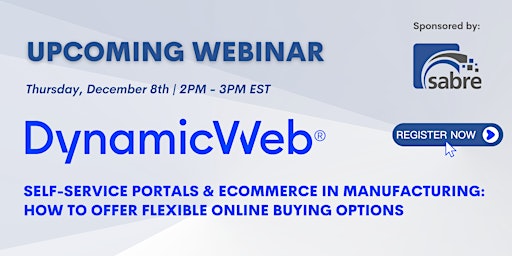 Self-service Portals & eCommerce in Manufacturing
