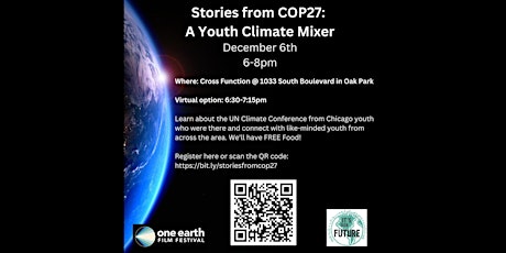 Stories from COP27: A Youth Climate Mixer (In Person)