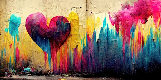 Abstract Heart Art