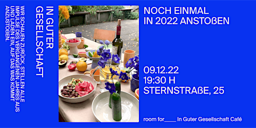 room for____  In Guter Gesellschaft - End of year party