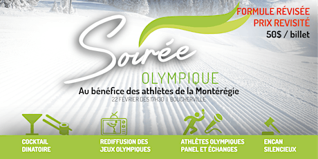 Soirée olympique au bénéfice des athlètes de la Montérégie primary image