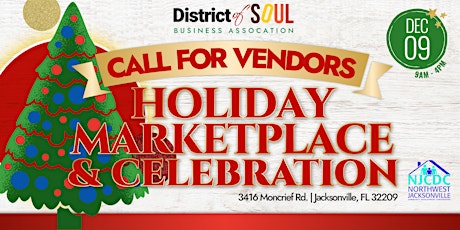 NJCDC District of Soul Holiday Celebration Vendor Sign Up