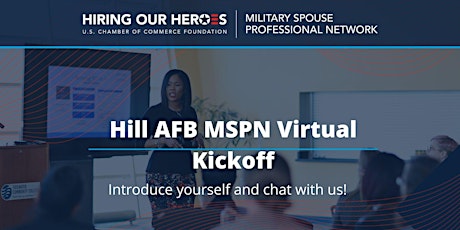 Military Spouse Professional Network Virtual Kickoff - Hill AFB