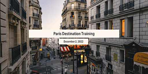 Paris Destination Training | Fora