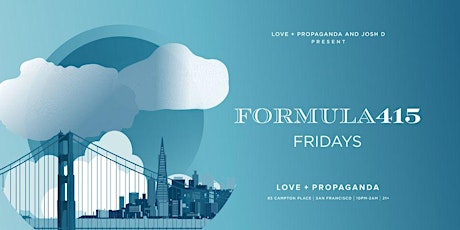 FREE TICKET for Special Event Formula 415 w/ Guest Dj | HipHop-Top40s
