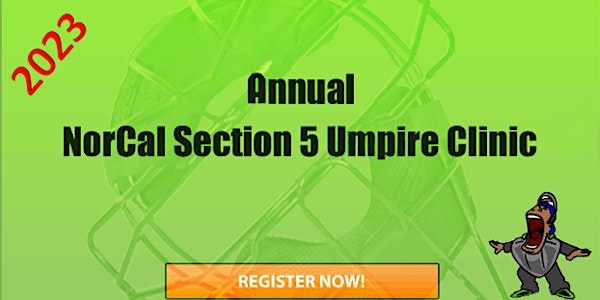 2023 NorCal Section 5 Little League Umpire Clinic