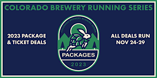 Colorado Brewery Running Series - 2023 4-Pack, 8-Pack, Single Event Tickets